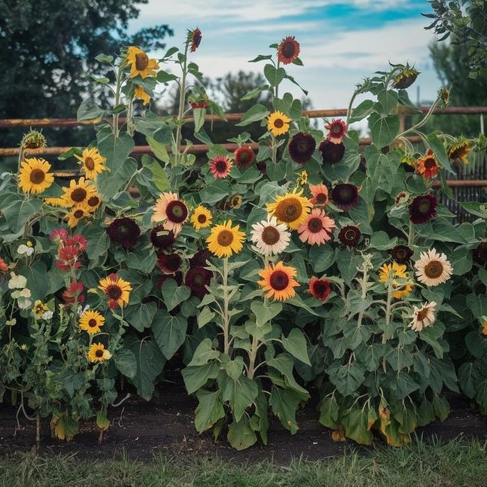 Насіння мікс декоративних соняшників