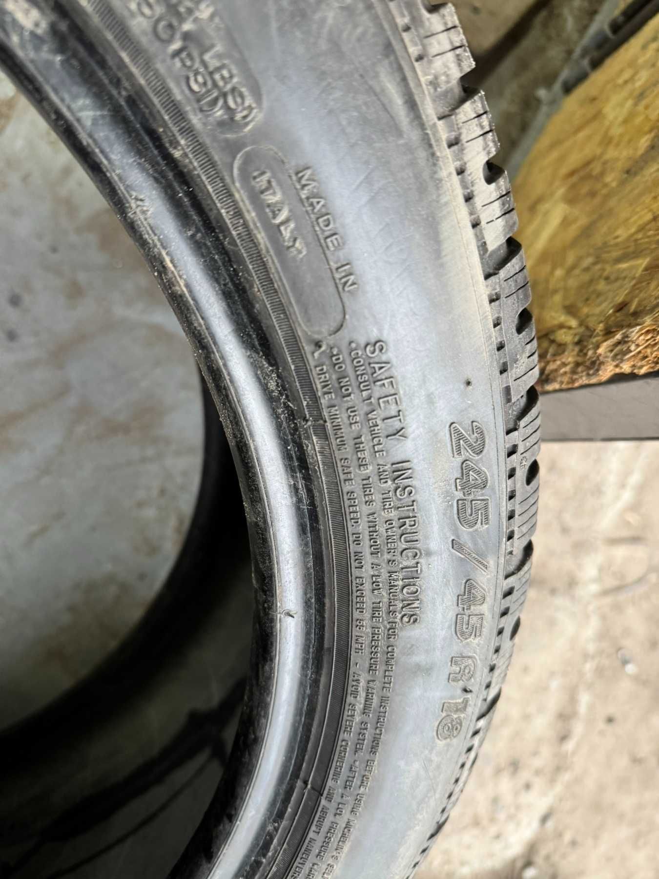 245 45 18 Michelin Pilot Alpin РА4 шини вживані зима