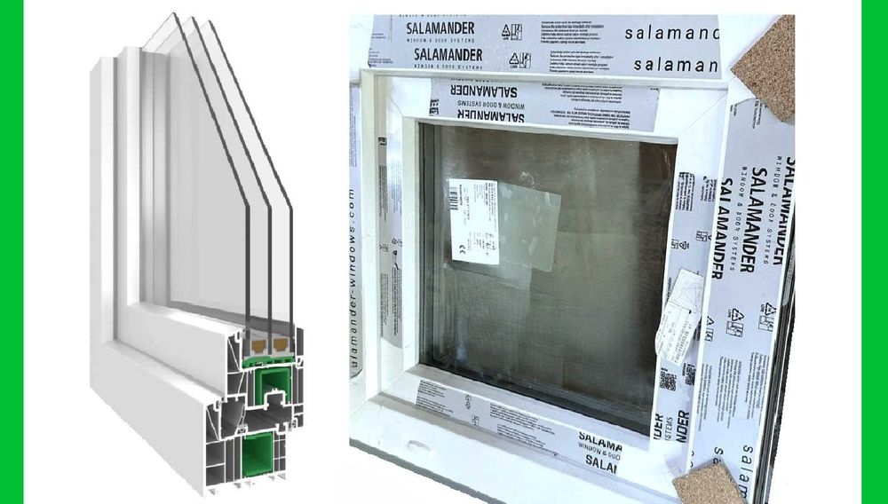 NAJTANIEJ OKNO 600x600 RU Energooszczędne okna 3-szybowe SALAMANDER