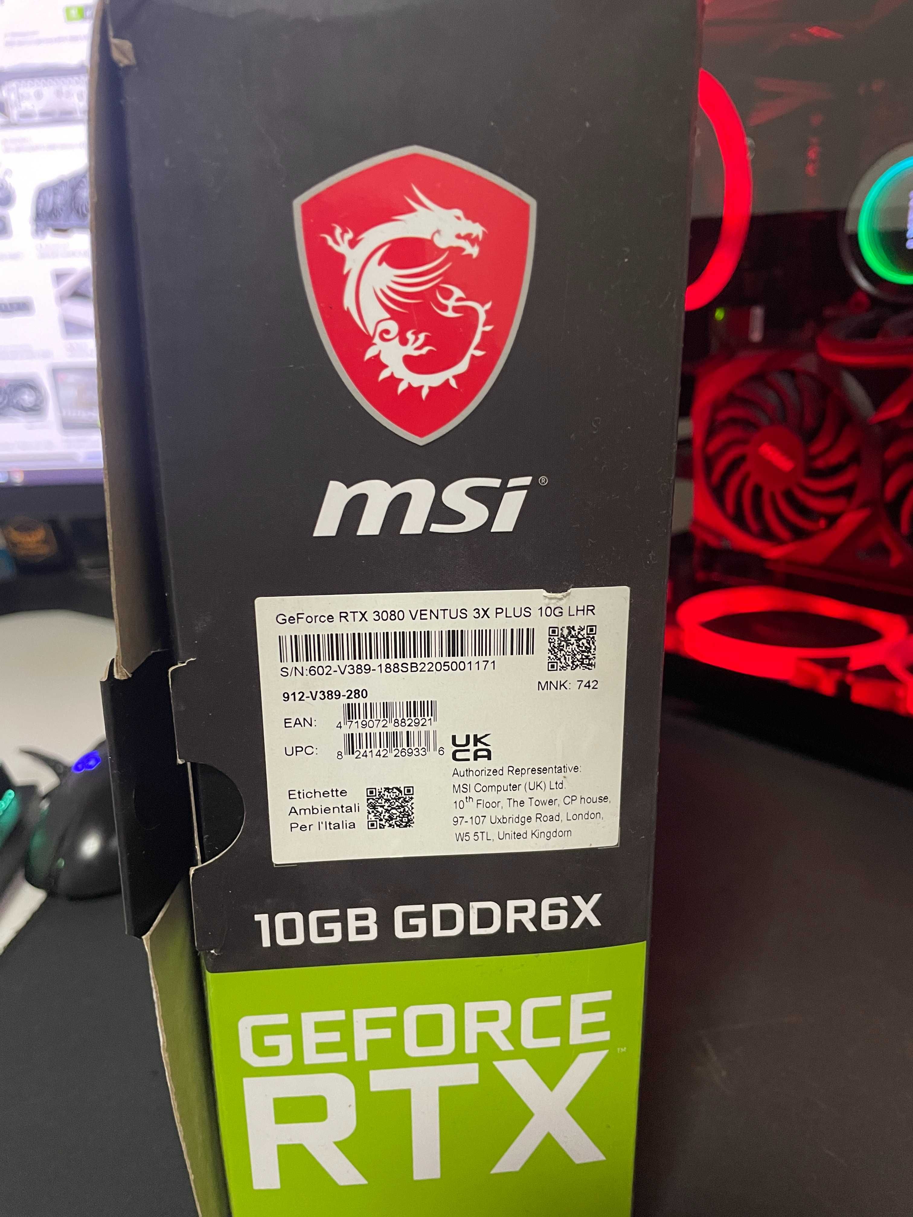 MSI GeForce Rtx 3080