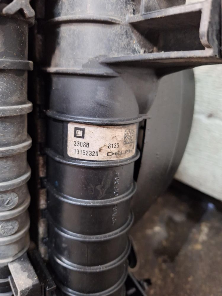 Chłodnica Astra H 1.3 Diesel Wentylator Astra III Chłodnice komplet