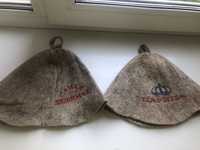 Две шапки для сауны