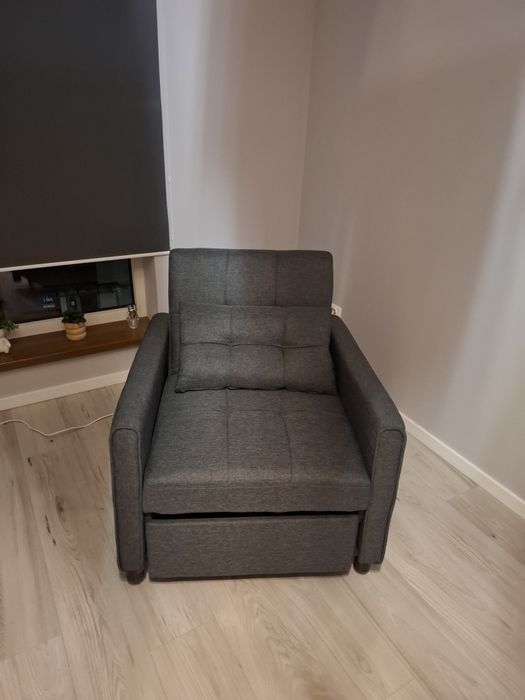 Bealife AR21 Fotel rozkładany 3w1 z funkcją leżanki i sypialnianą