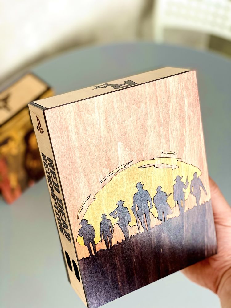 RED DEAD Redemption WoodBook для дисків