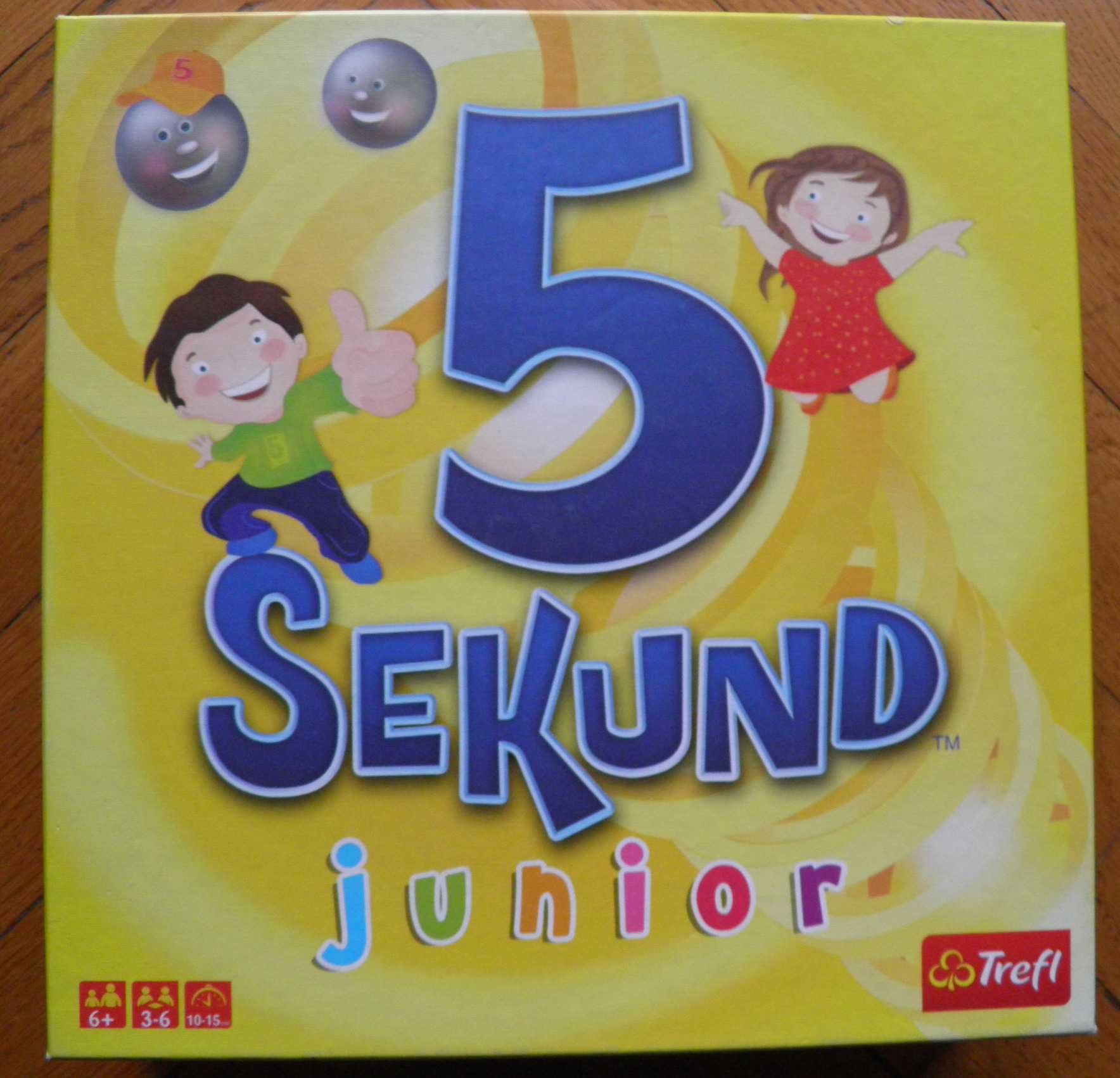5 sekund junior - gra planszowa