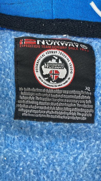 Casaco “geographical Norway”