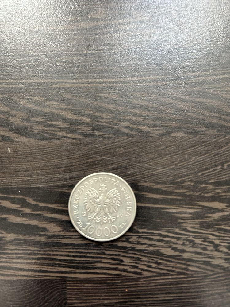 Moneta 10000 zloty Solidarnosc
