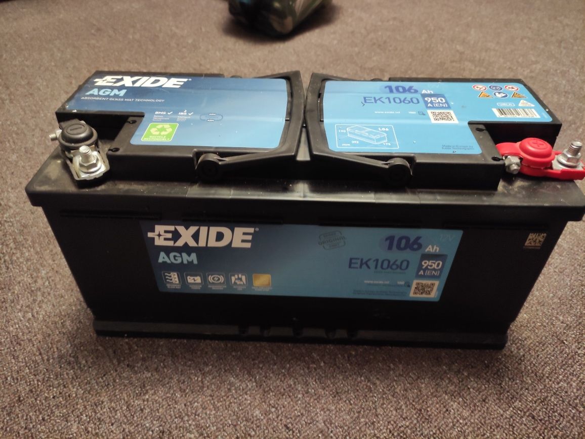 Акумулятор EXIDE 105ah AGM
