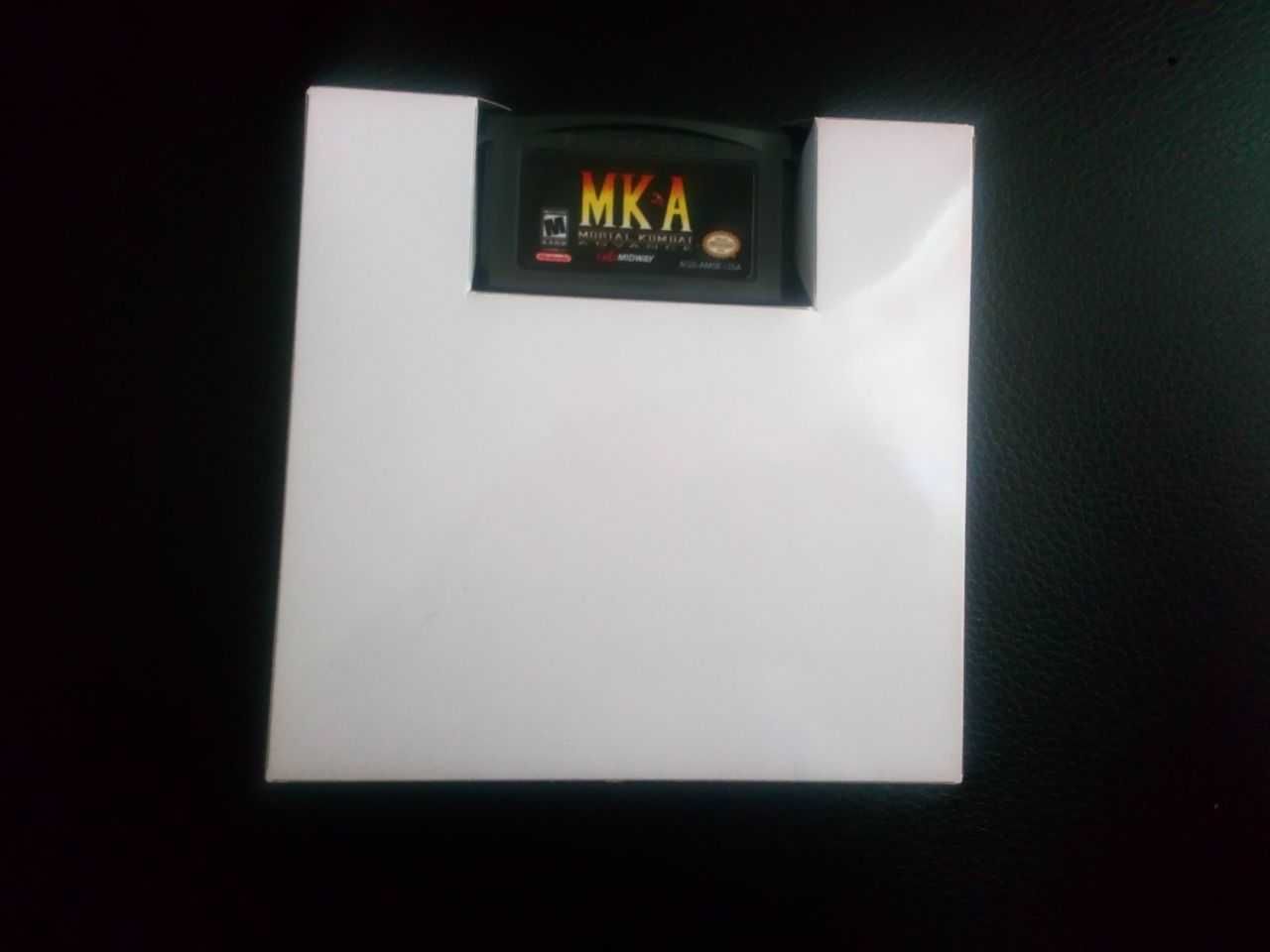 Mortal Kombat Advance (gba game boy advance) в коробке