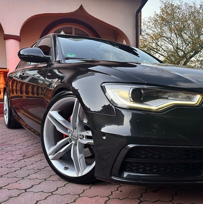 Audi A6 C7 3.0 V6 TDI STAGE1 274KM S-LINE Alu20” MANUAL Oolong Grey Metallic!!