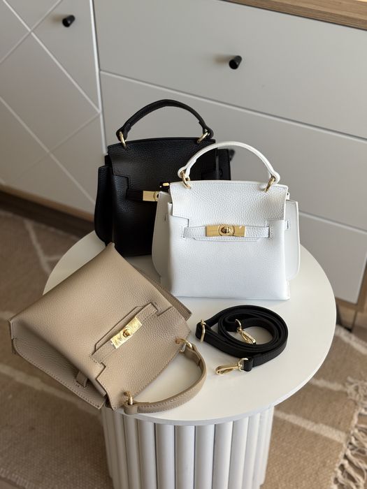 Сумка натуральна шкіра Італія  Vera Pelle