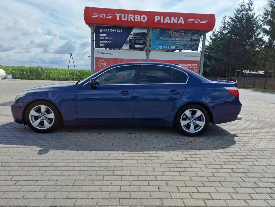Bmw Serii5 E60 523i 2.2lpg m54 Manual Nawigacja Alufelgi moż zamiana