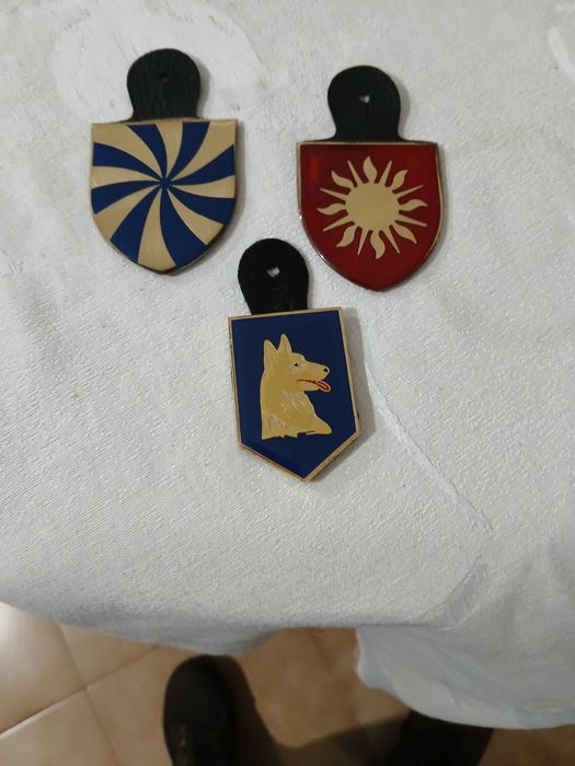 MILITAR-crachás militares antigos