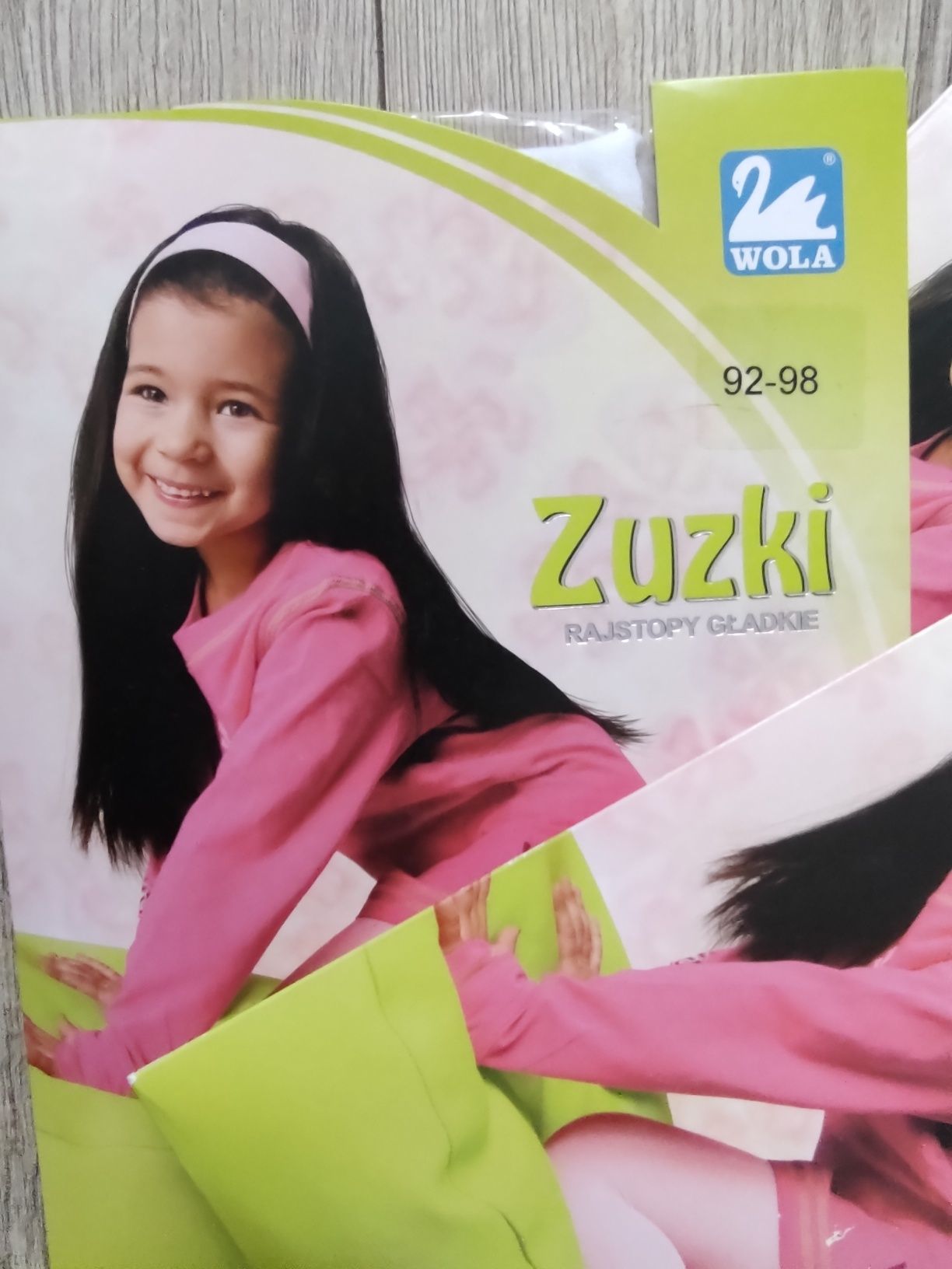 Rajstopy Wola Zuzki 92/98 Białe