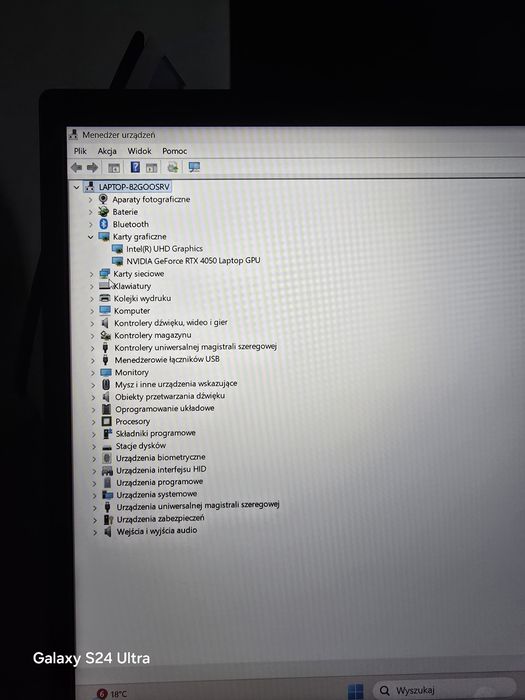 A Er nitro 15 i7 13620H 16 ram RTX 4050 do gier stan bdb