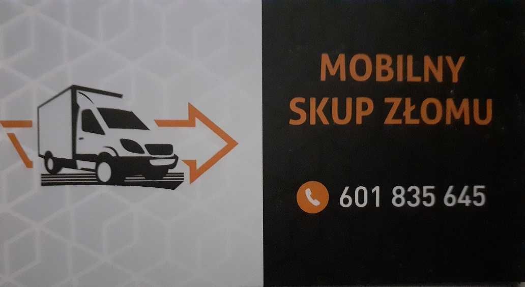 Mobilny Skup Złomu Piecy c.o. z zaświadczeniem rozbiórki Maszyny rol.