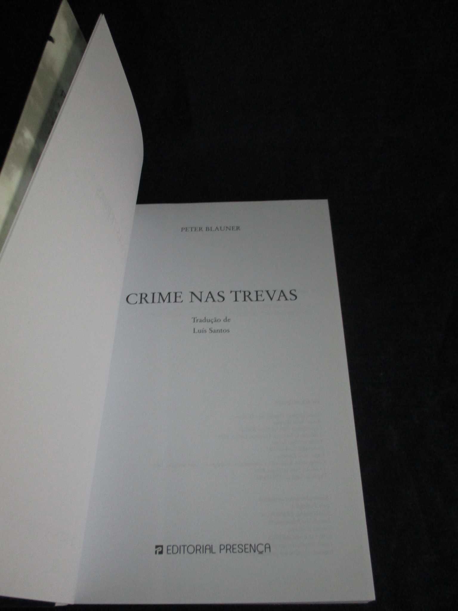 Livro Crime nas trevas Peter Blauner