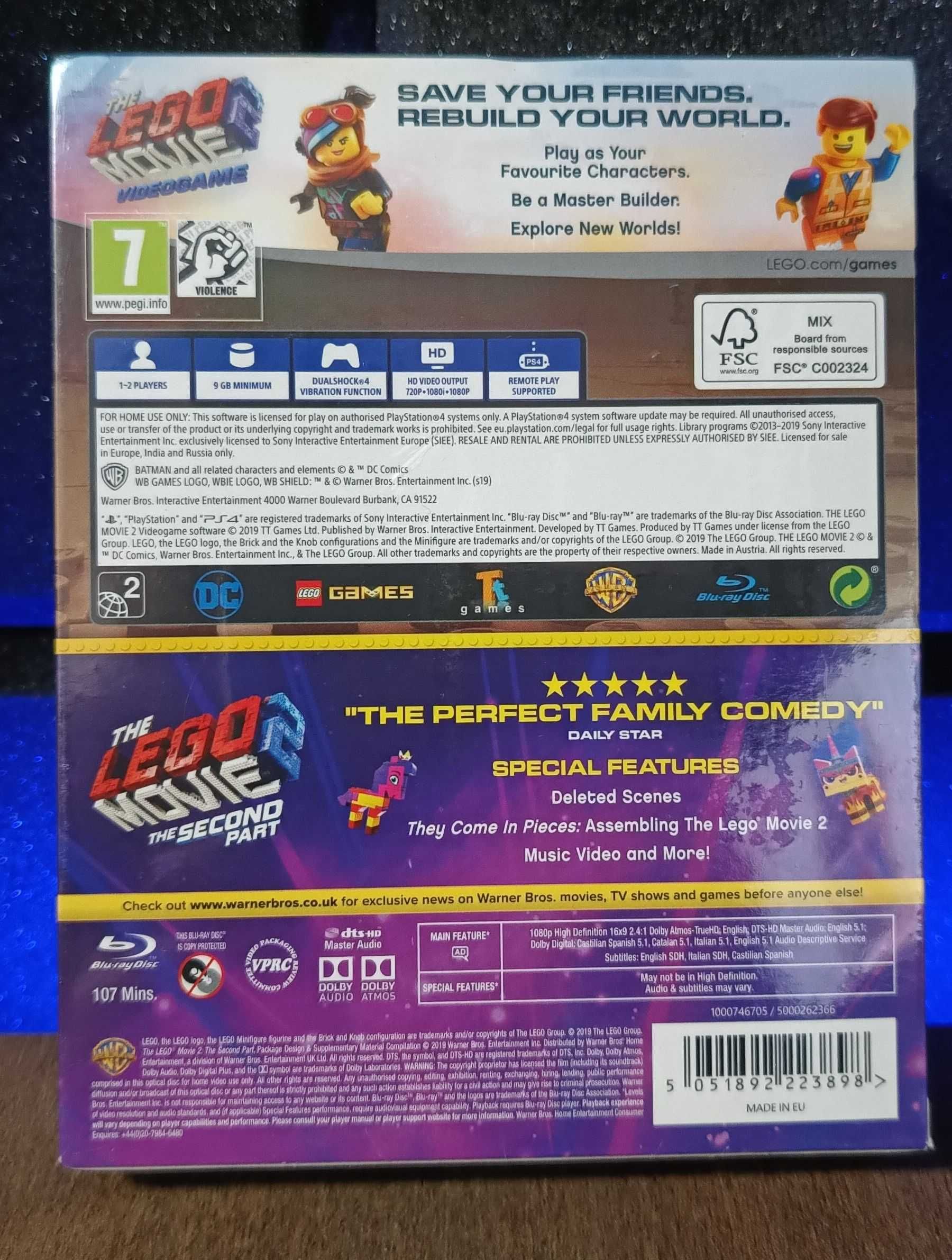 Lego Przygoda 2 - GRA + FILM PS4 / PS5 - dubbing PL