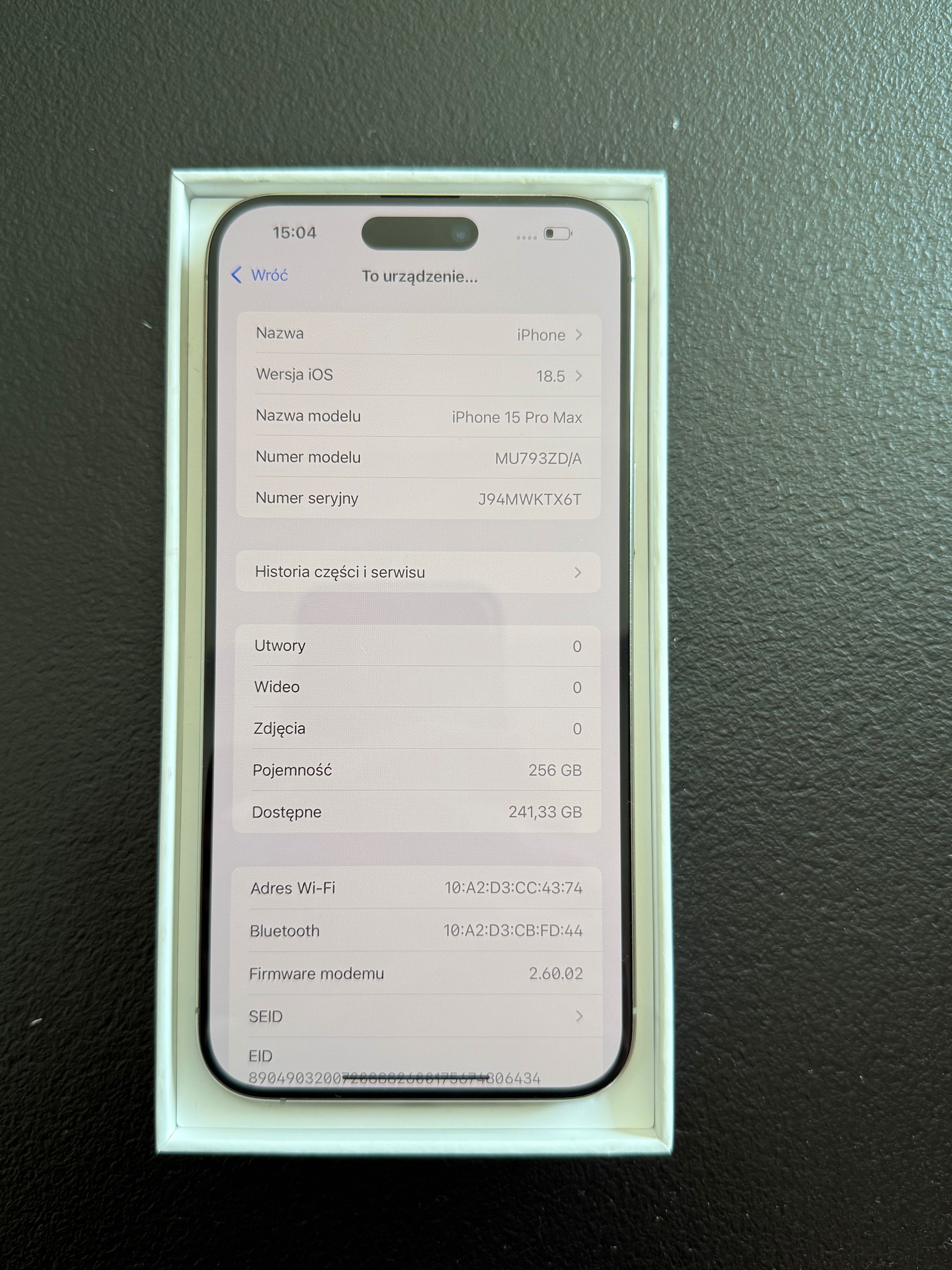 iPhone 15 Pro Max 256gb