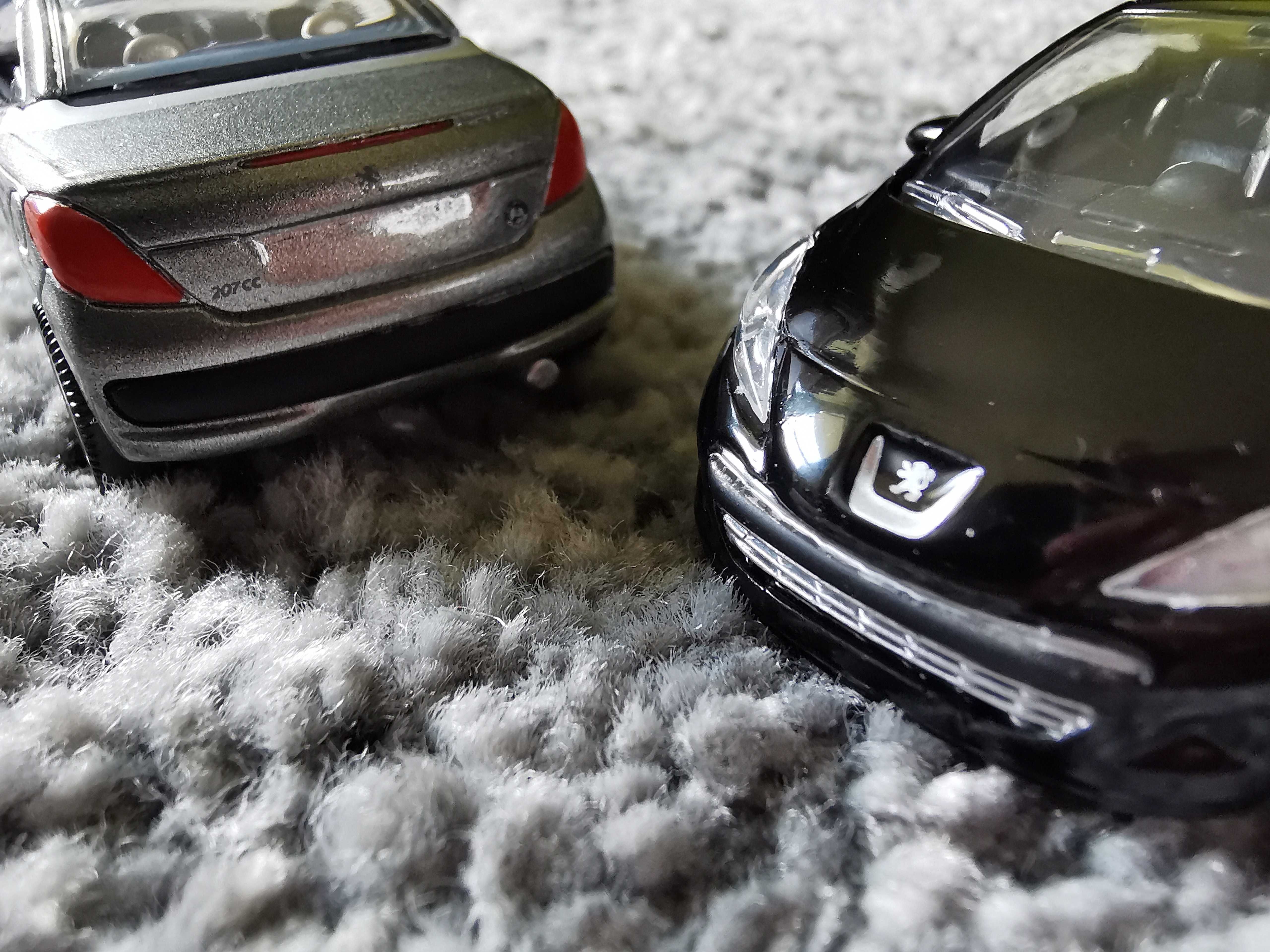 Peugeot 207cc, model 3inch, 1:64