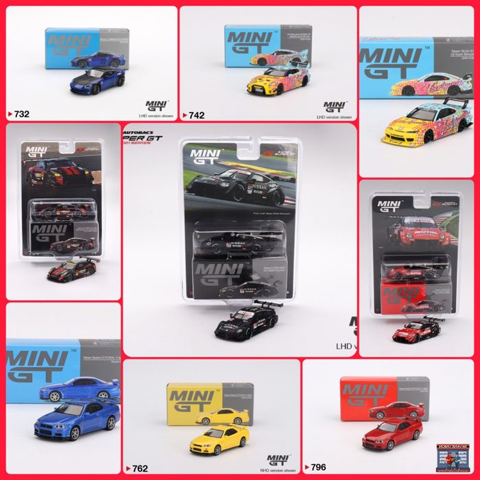 Моделі MiniGT та KAIDO HOUSE BMW, Lamborghini, Nissan, BMW 1:64
