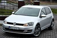 Volkswagen Golf VII 1.6 TDi 110 Klimatronik Alu Oryginalny Lakier i Przebieg SERWIS !!