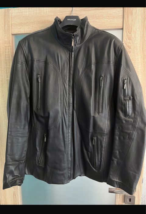 Skorzana kurtka meska motocyklowa L