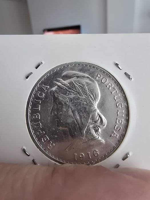Moeda 50 centavos 1916 BELA