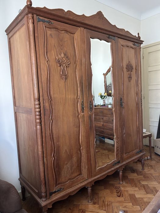 Mobilia de quarto de casal anos 50