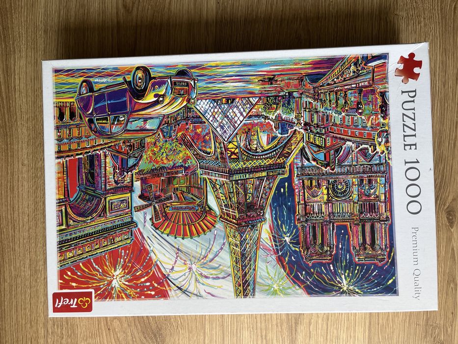 Trefl Puzzle 1000 kolory Paryża