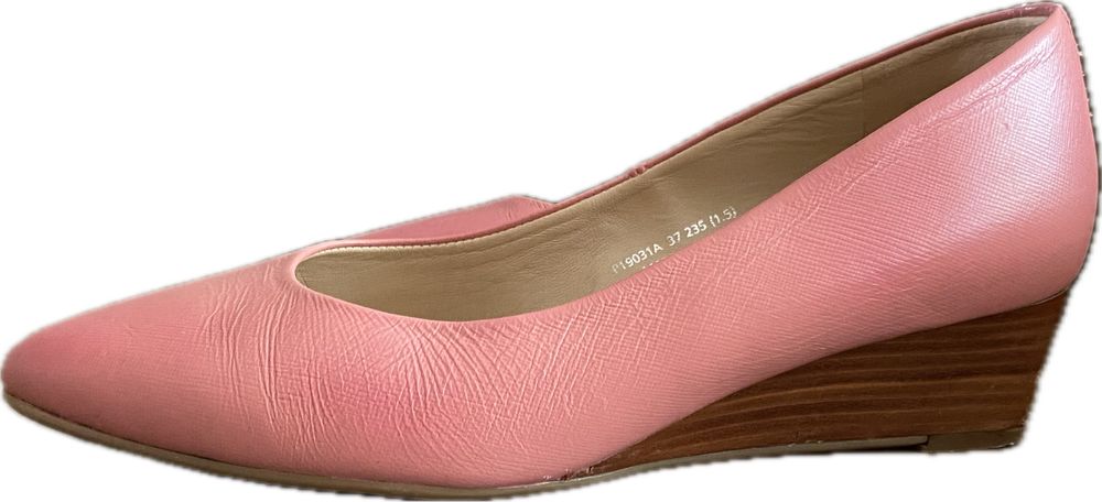 Czółenka półbuty na koturnie