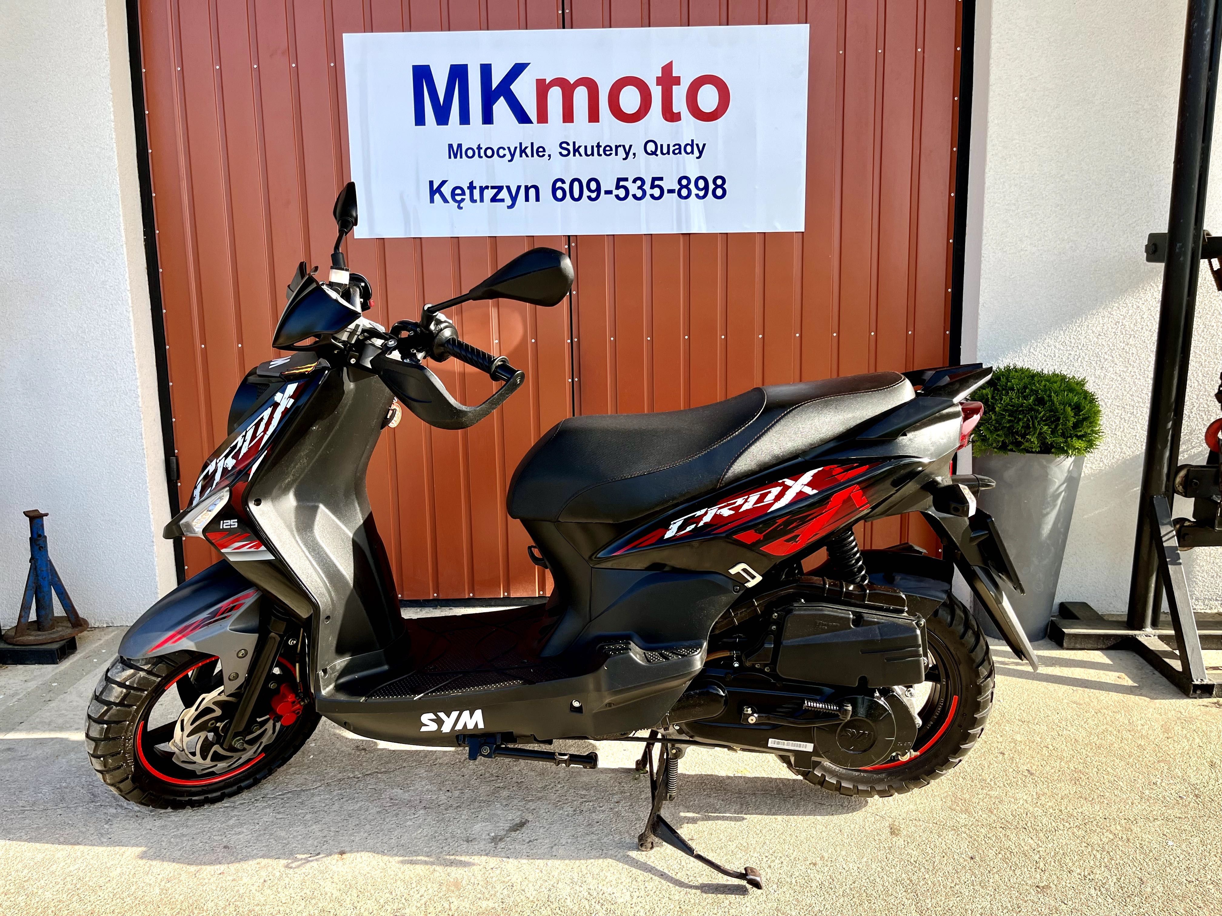 Sym Crox 125 Zarejestrowany Super Stan Raty Transport MKmoto