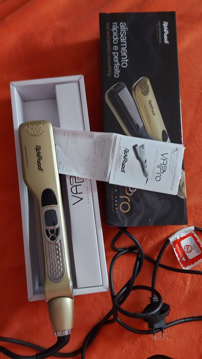 Prancha com vapor
