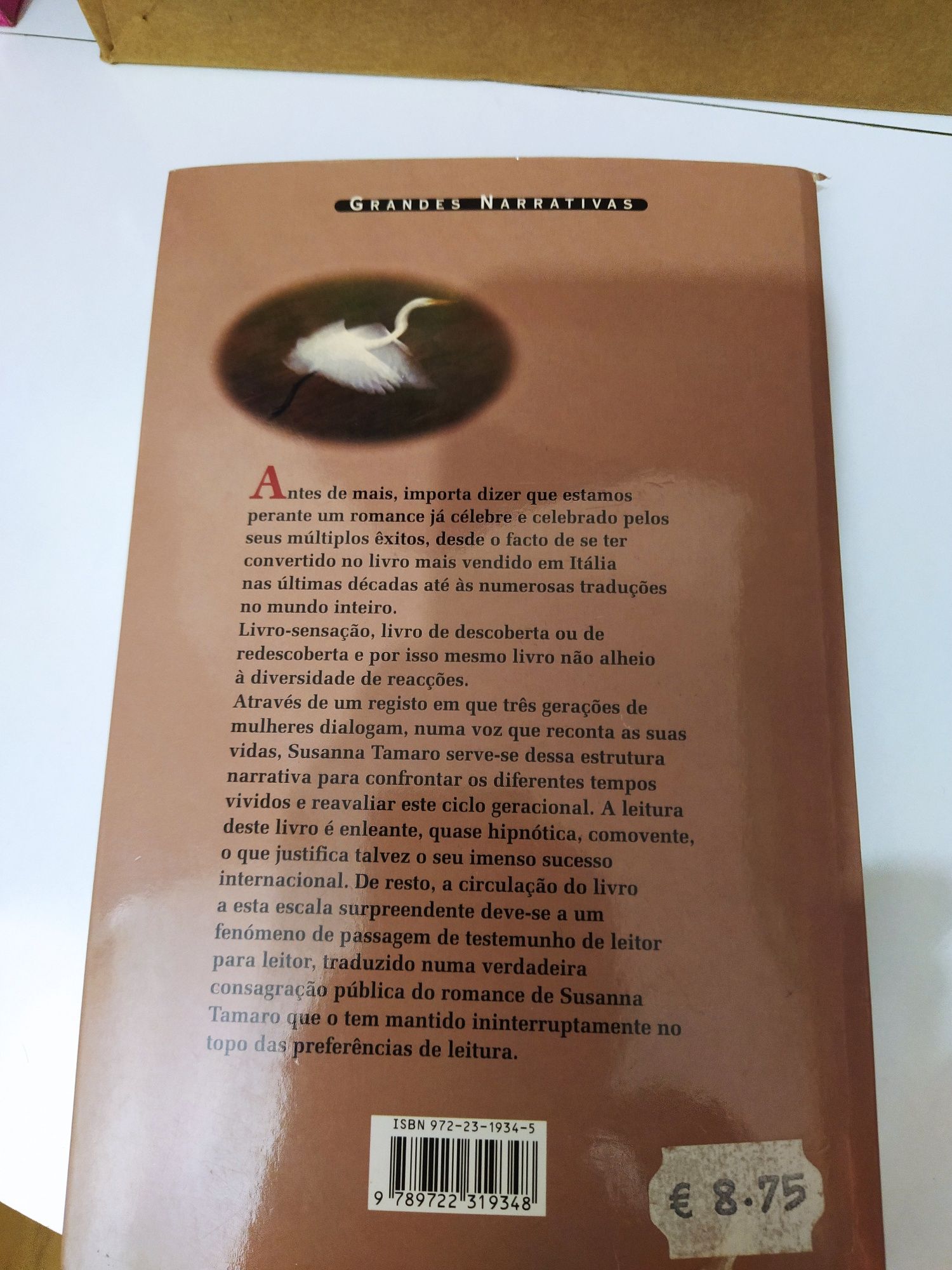 Livro de Susanna Tamaro