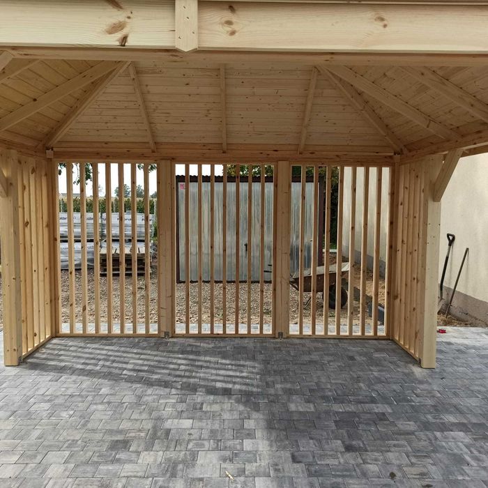 Altana altanka ogrodowa drewniana "Sardynia" 4x4