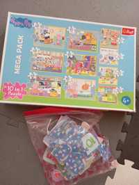 Puzzle Peppa Mega pack 20-48 elementów