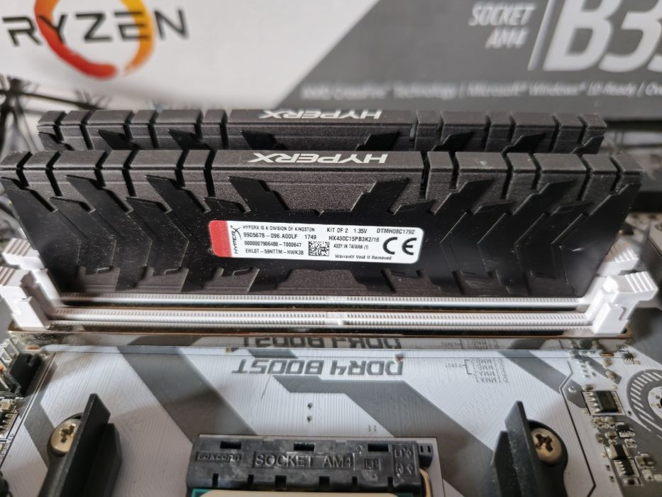 Motherboard, Processador, Ram, Cooler, Fonte