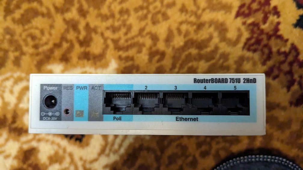 Роутер маршрутизатор Роутер mikrotik routerBoard rb751u-2hnd