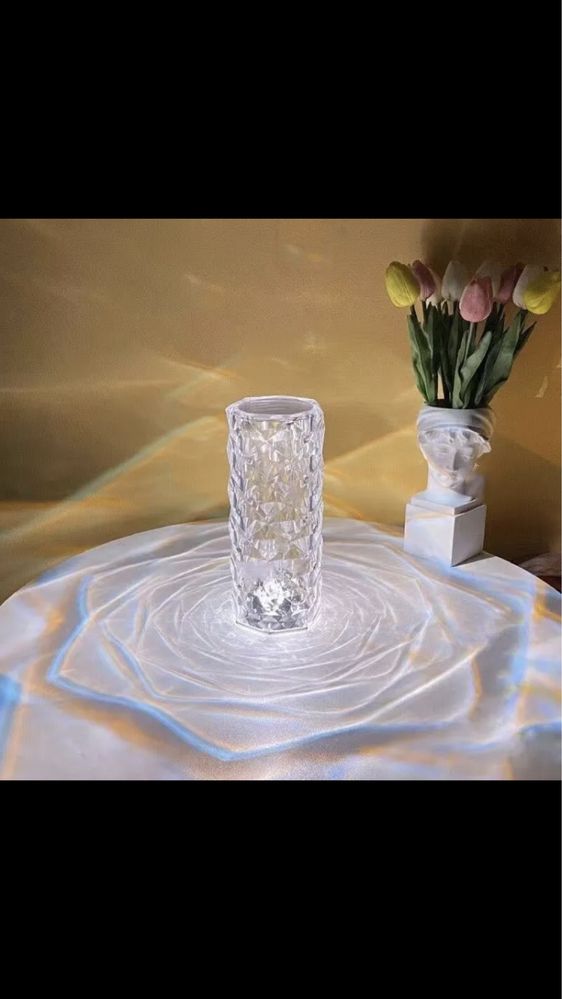 Lampa kryształowa led