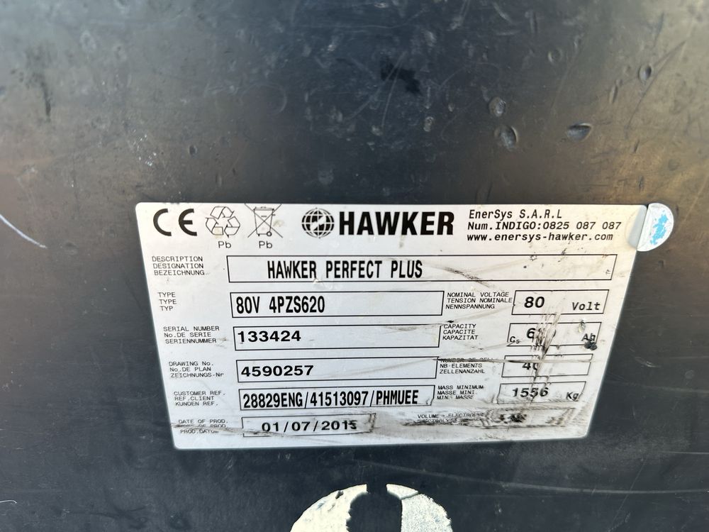 Wózek widłowy Hyster 2,5t elektryczny 2015 rok FV
