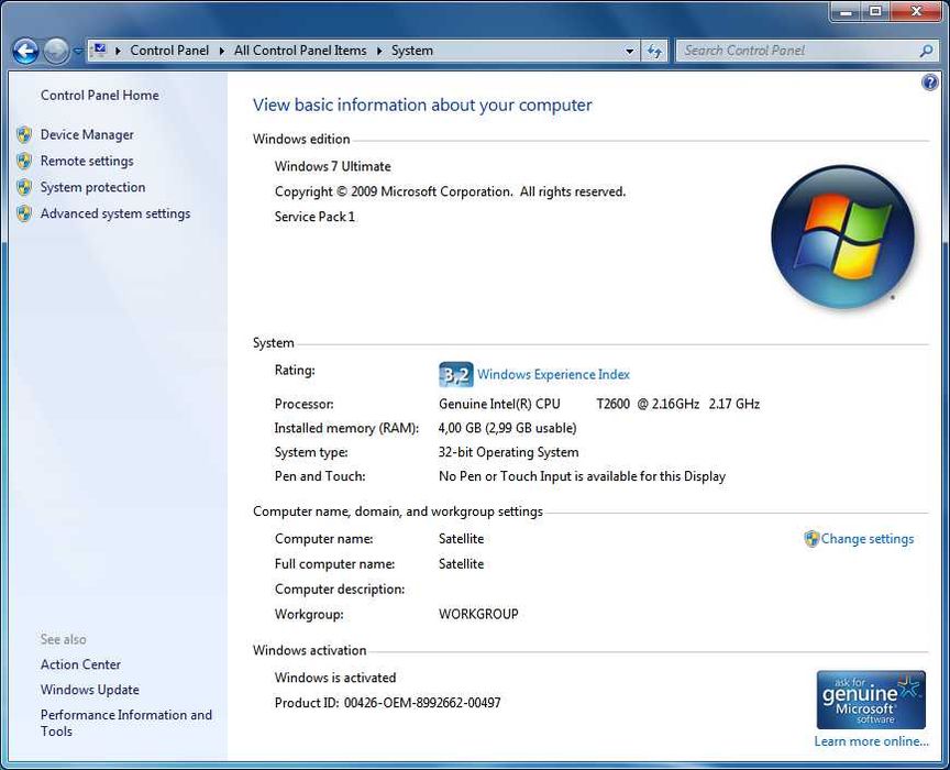 Ноутбук Toshiba для простих задач або навчання