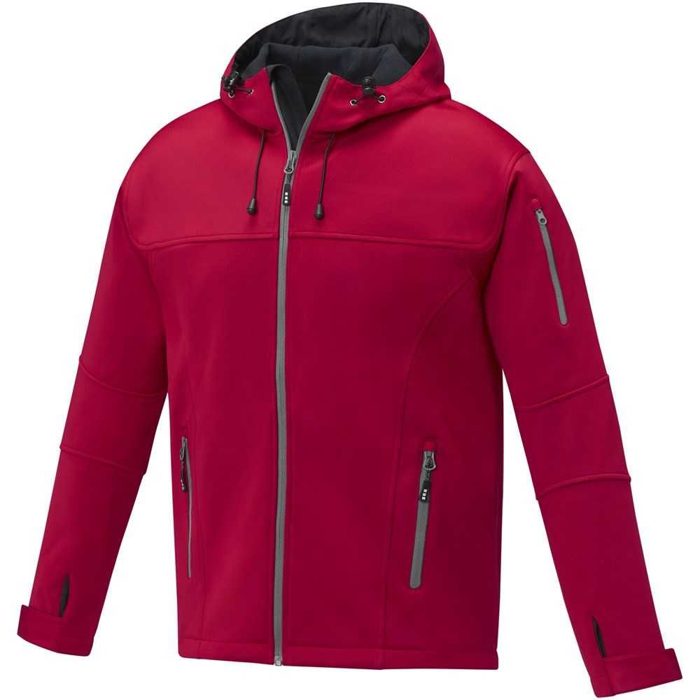 nowy czerwony męski softshell Mitsubishi electric kurtka trekking góry