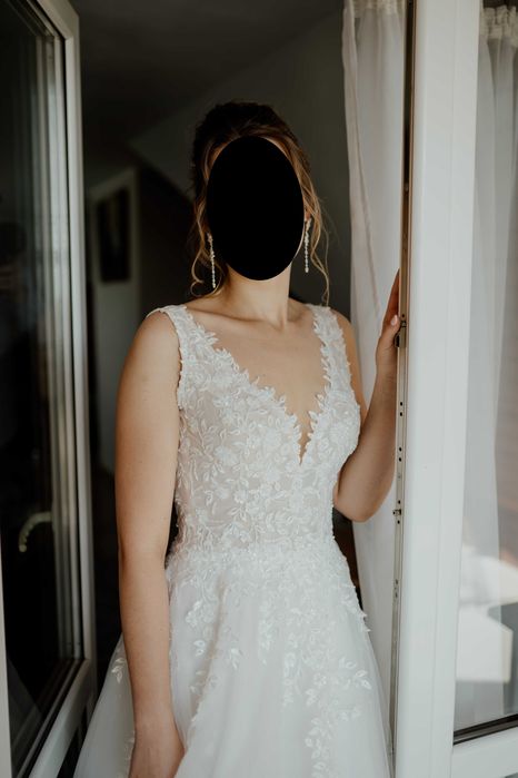 Suknia ślubna Vivien śmietankowa