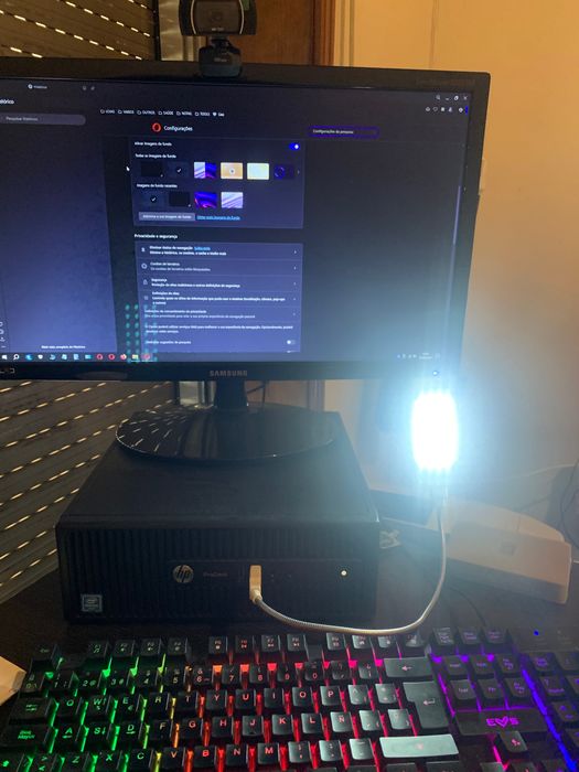 Candeeiro LED USB Novo