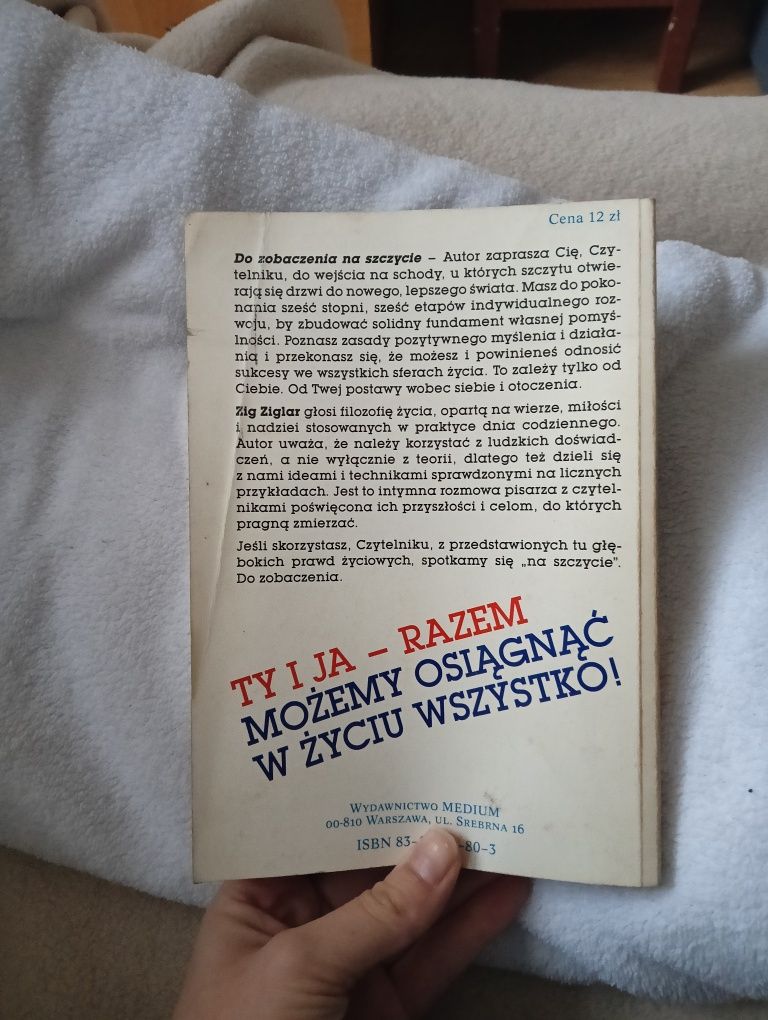 Książka Do zobaczenia na szczyci Zig Ziglar