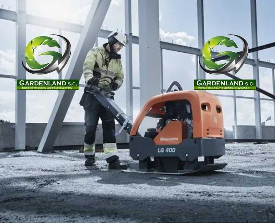 Zagęszczarka Husqvarna LG 400 Diesel Lombardini 8 KM, 65 cm z rewersem