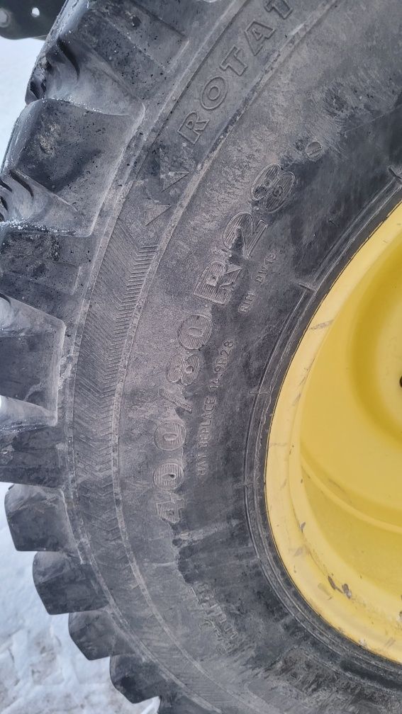 Opony rolnicze drogowe 480/80r38/r28 wzmacniane Nokian