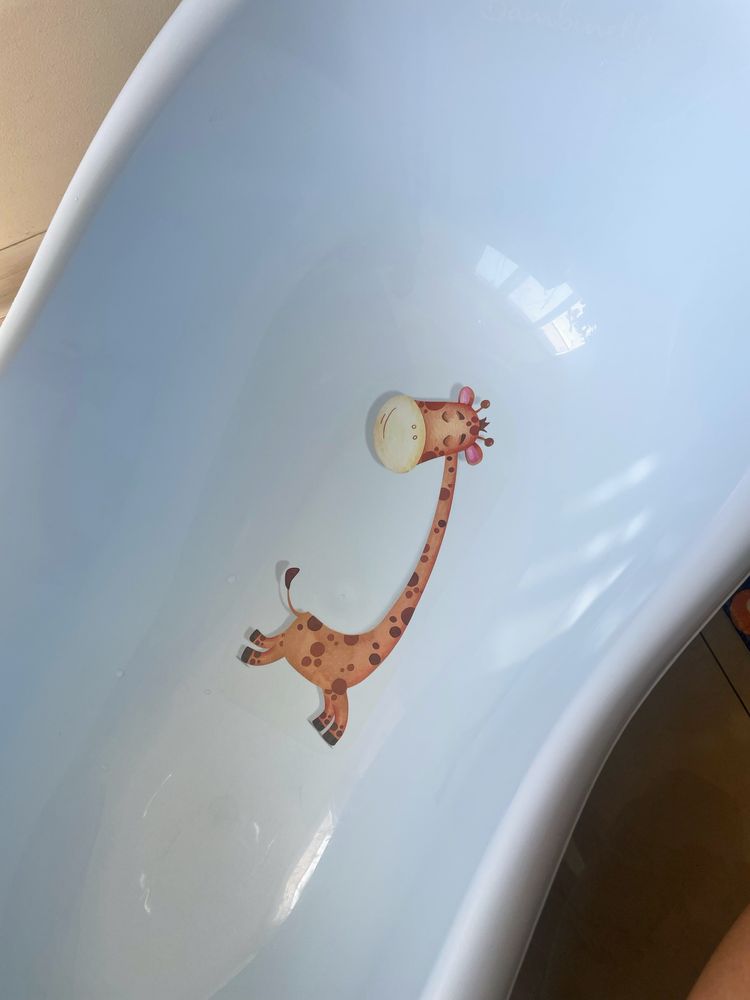 Ванночка дитяча Bambinelli та гірка для купання немовлят