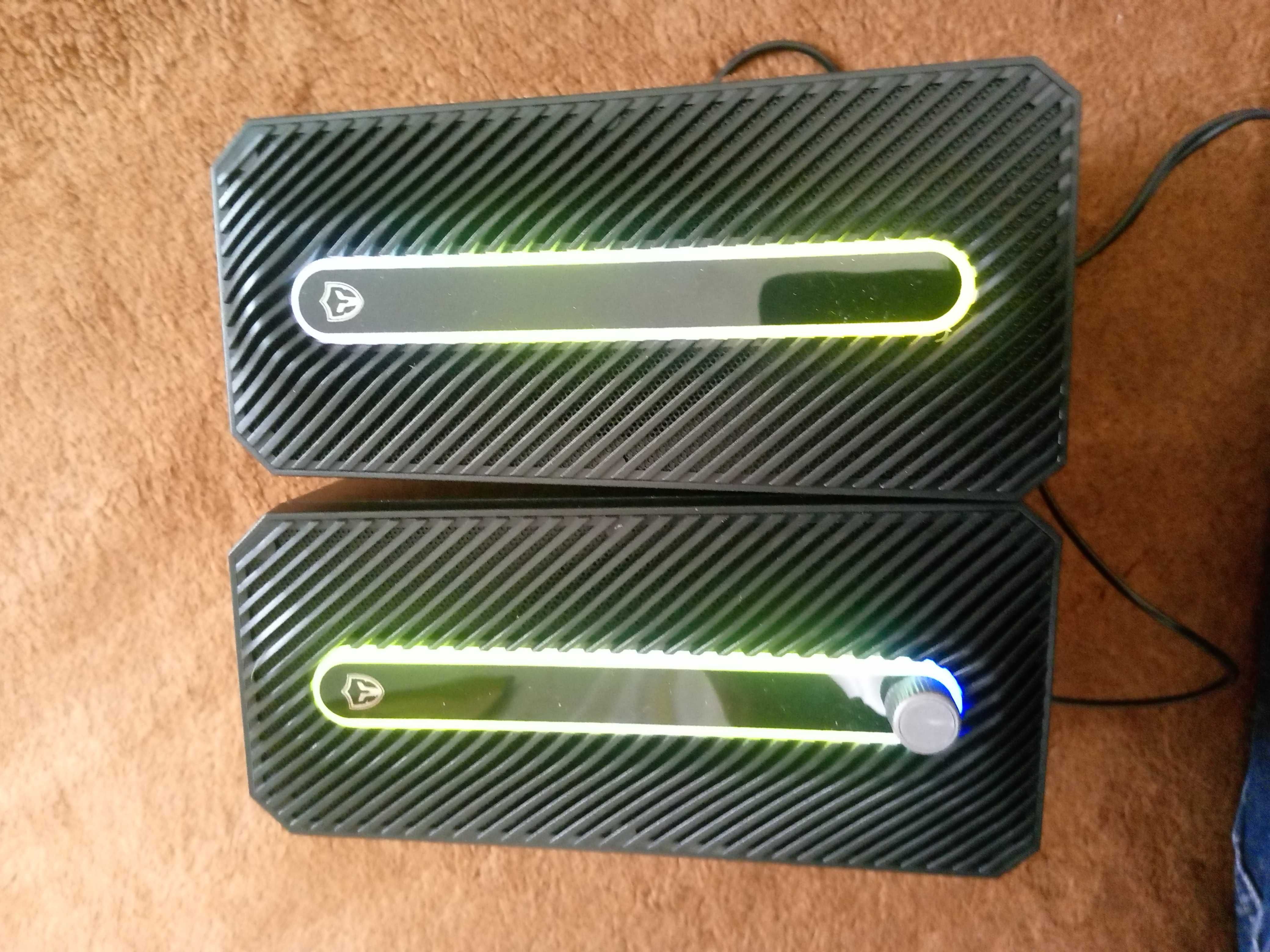Głośniki gamingowe Battletron z LED