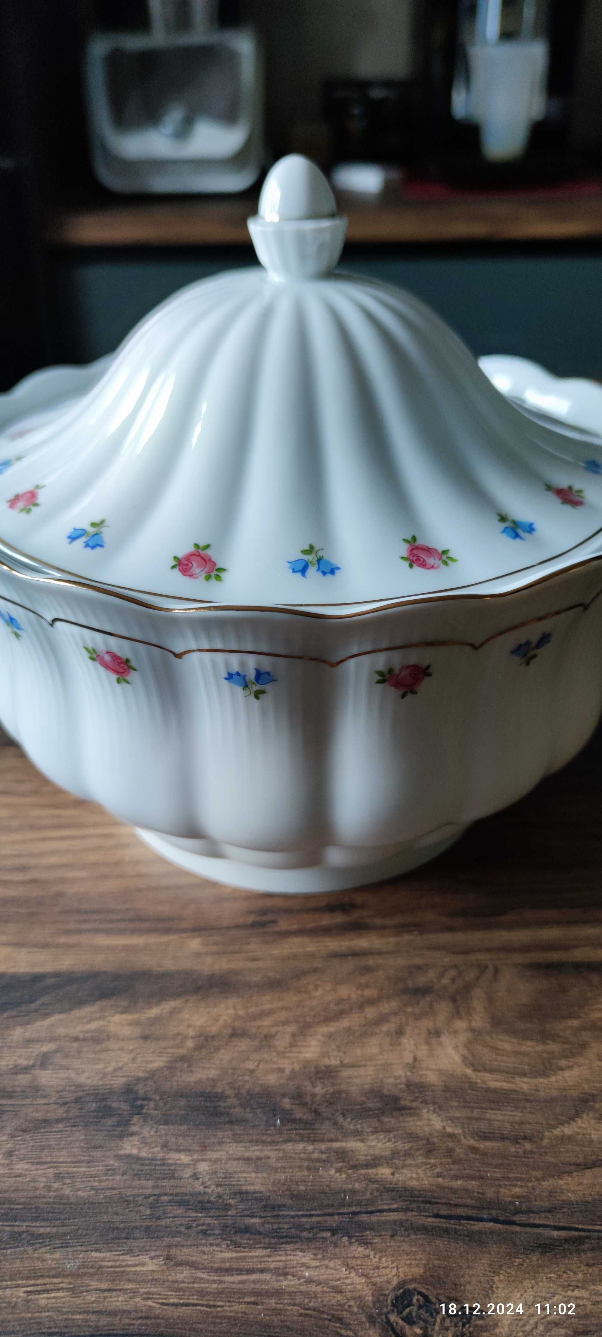 Waza do zupy z porcelany sygnatura Bavaria Nowa